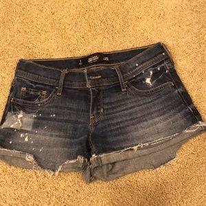 Hollister jean shorts